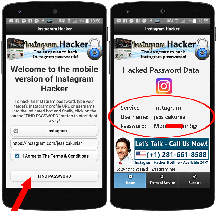 hack instagram password no survey